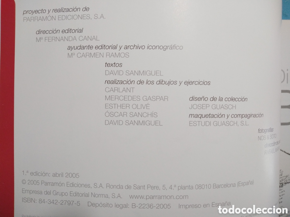Libros de segunda mano: DIBUJO DE BODEG&Oacute;N, PARRAM&Oacute;N, PRIMERA EDICI&Oacute;N - Foto 9