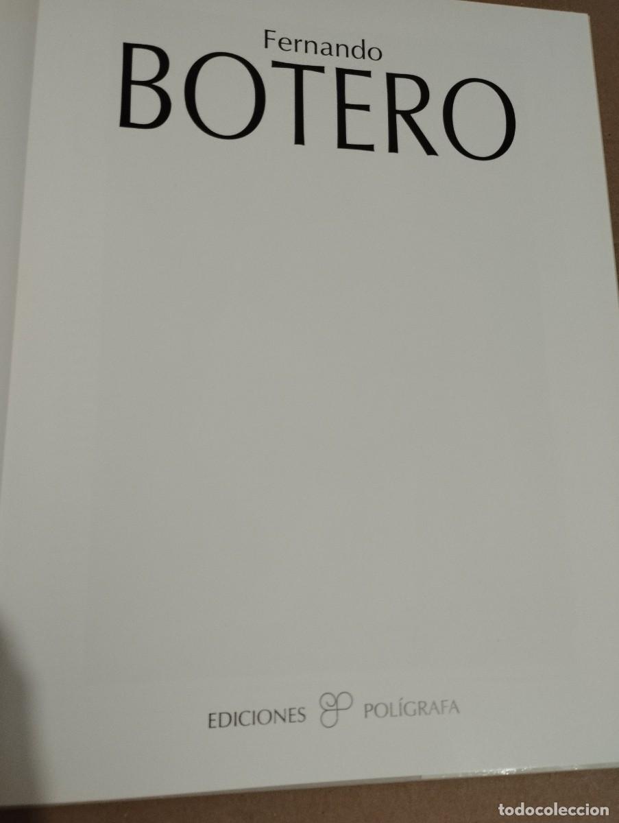 Libros de segunda mano: FERNANDO BOTERO (EDICIONES POL&Iacute;GRAFA) - Foto 2