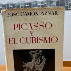 Libros de segunda mano: PICASSO Y EL CUBISMO LIBRO JOSE CAMON AZNAR 1956. Lote 389990289