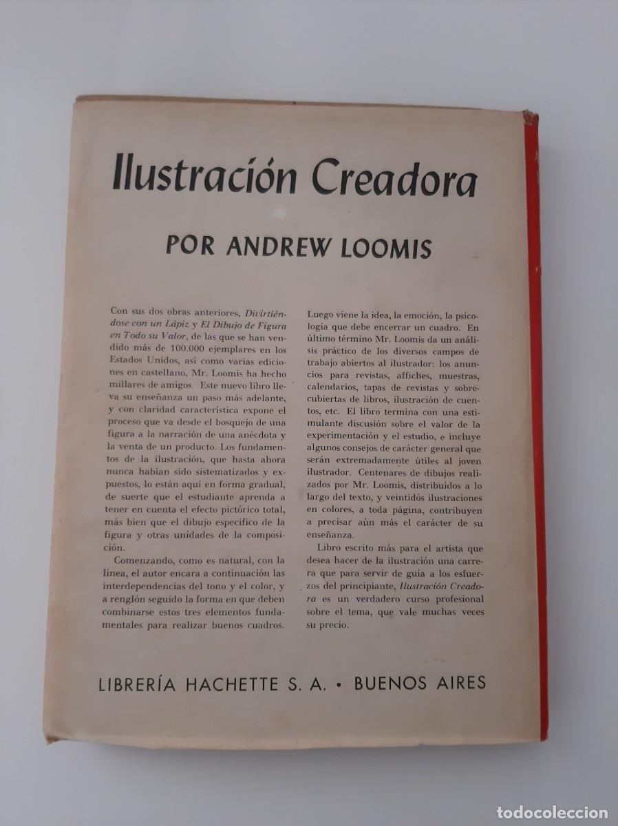 Libros de segunda mano: Ilustracion creadora. Andrew Loomis - Foto 2