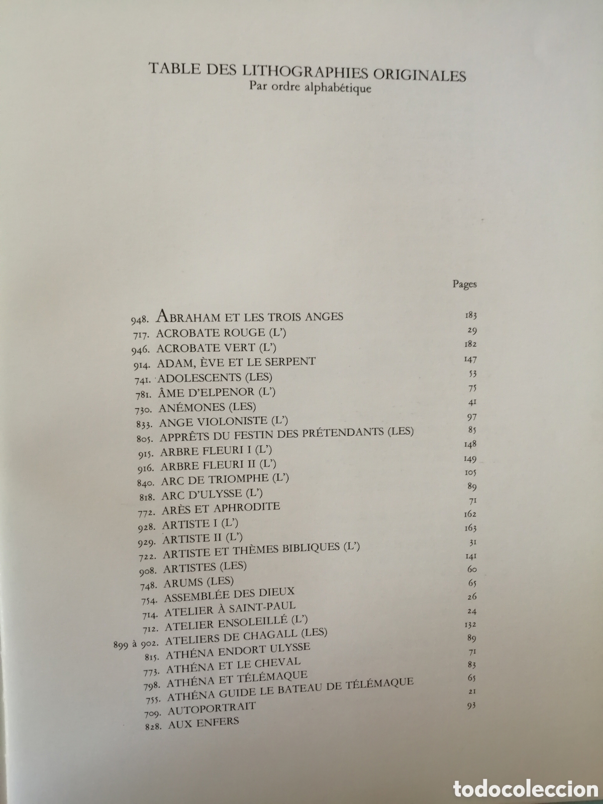 Libros de segunda mano: GHAGALL. Lithographe V. - Foto 5