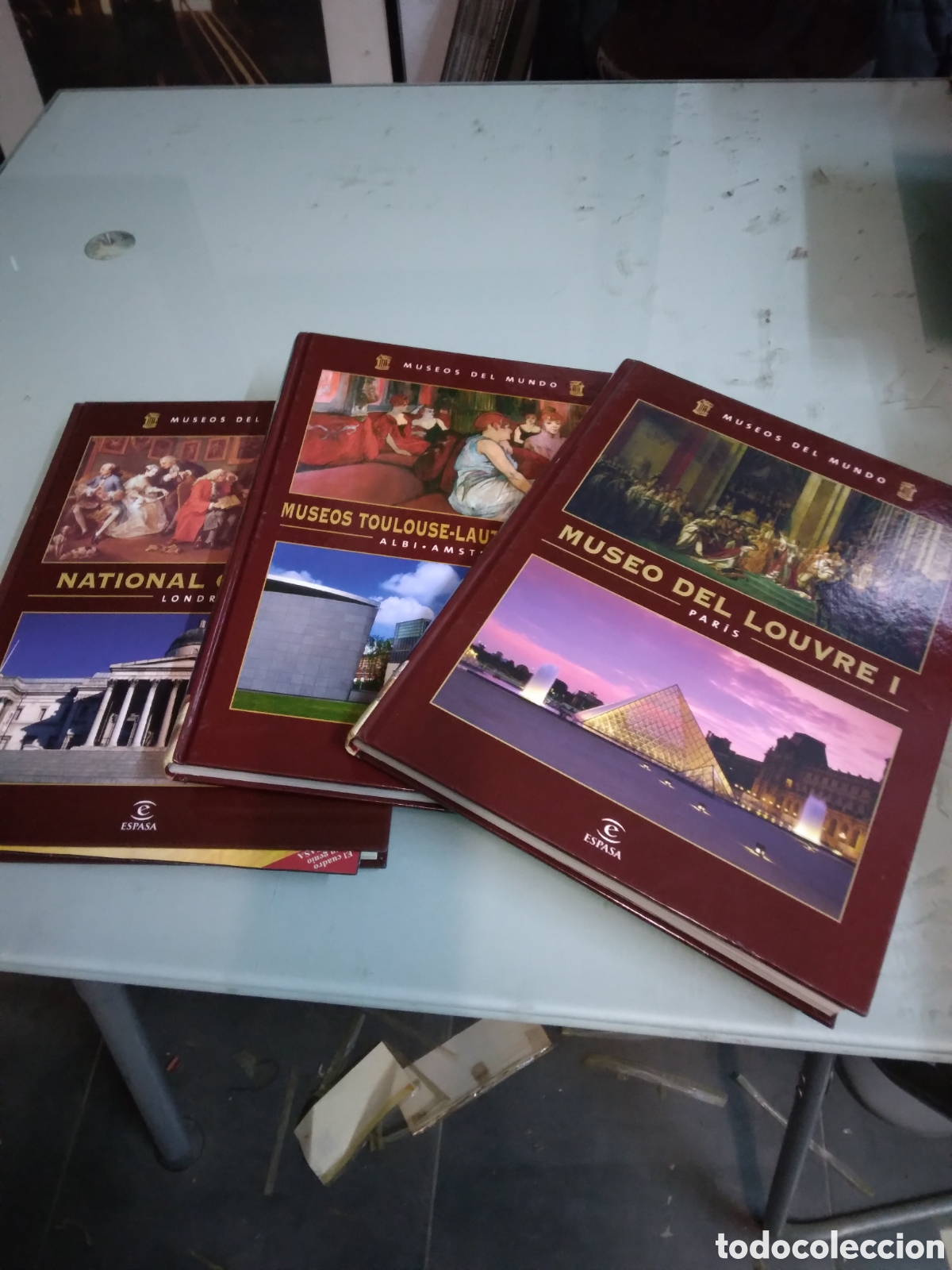 Libros de segunda mano: Museos del mundo, Espasa, 3 tomos, - Foto 1