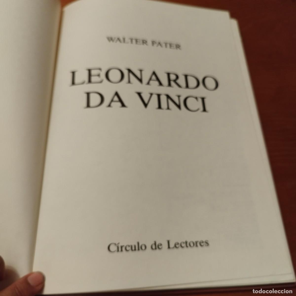 Libros de segunda mano: LEONARDO / CONS260 / WALTER PATER / CIRCULO LECTORES - Foto 2