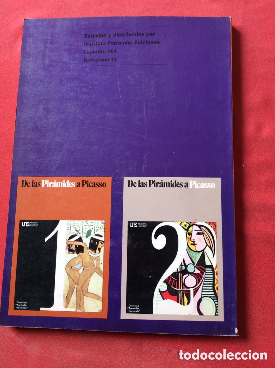 Libros de segunda mano: De las pir&aacute;mides a Picasso lote dos libros - Foto 2