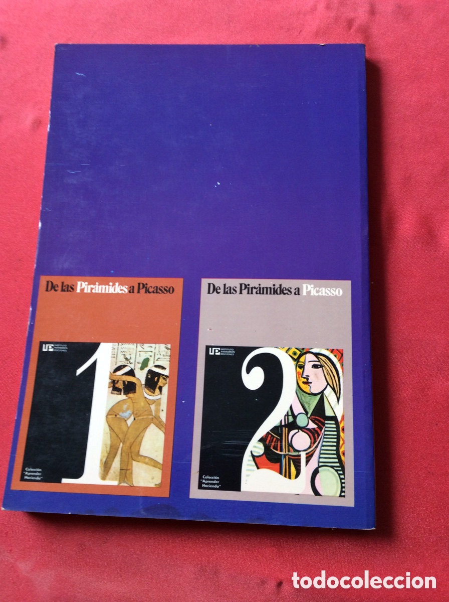 Libros de segunda mano: De las pir&aacute;mides a Picasso lote dos libros - Foto 5