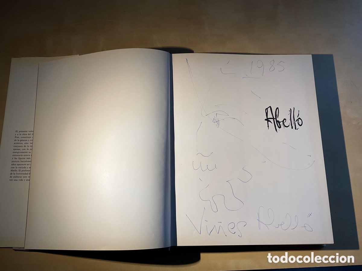 Libros de segunda mano: Joan Abello libro con dibujo original - Foto 2
