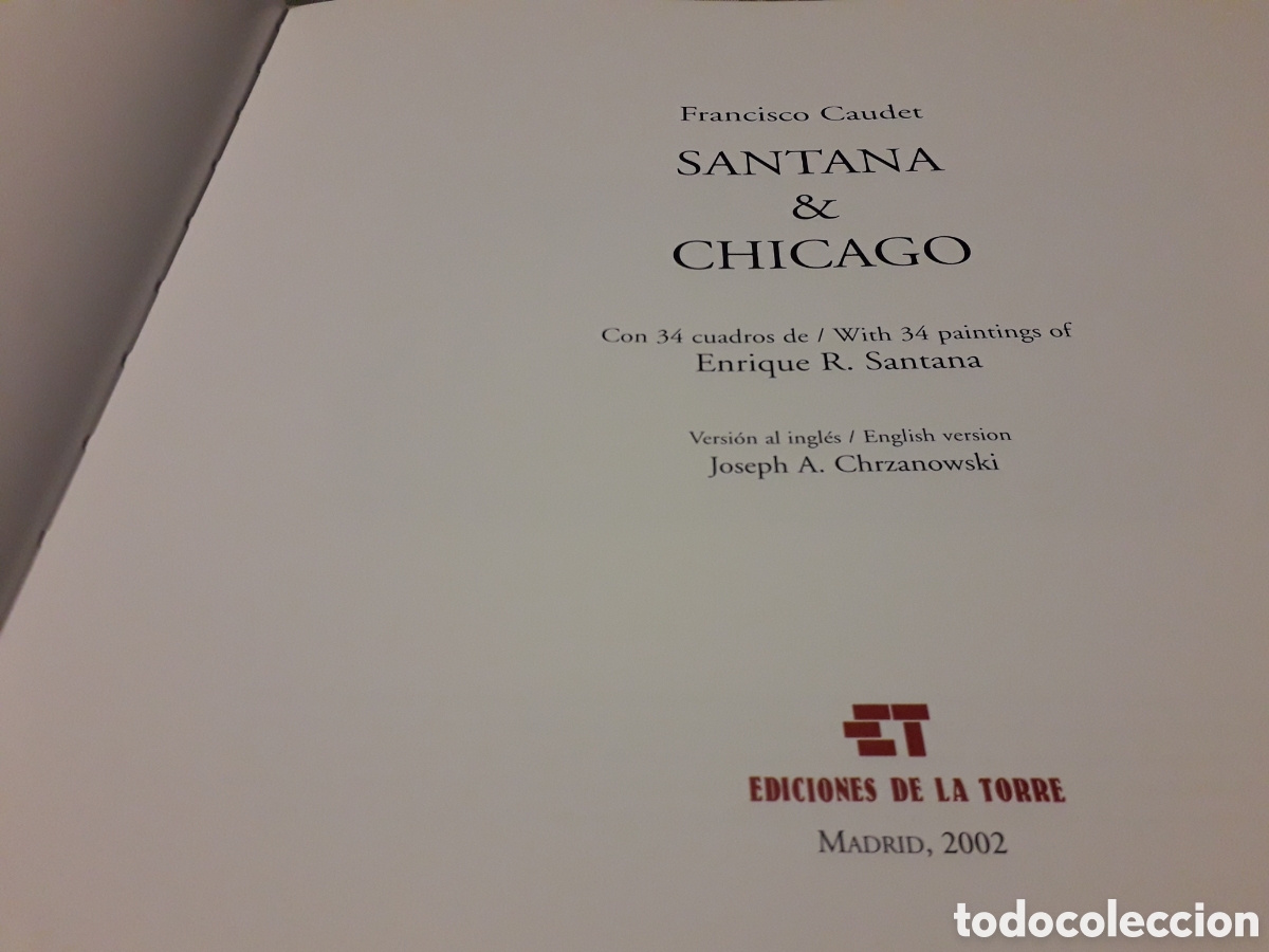 Libros de segunda mano: SANTANA & CHICAGO, FRANCISCO CAUDET, - Foto 2