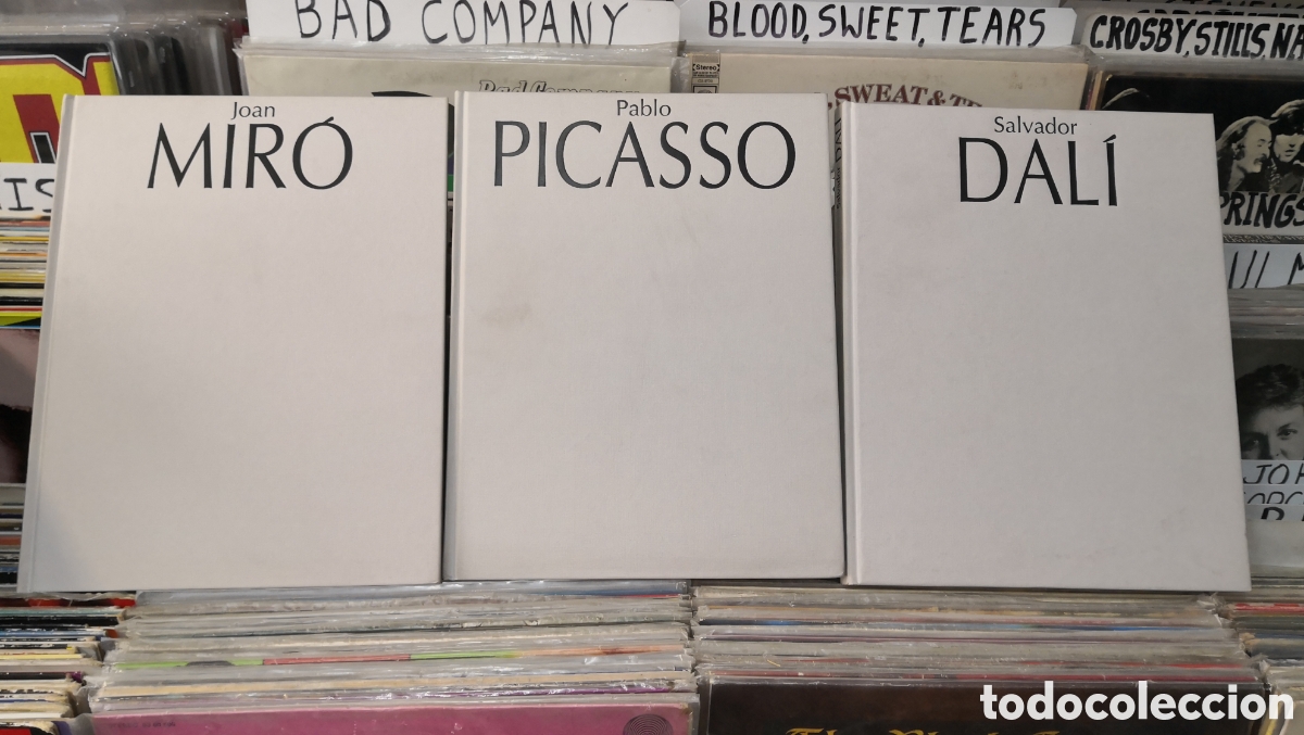 Libros de segunda mano: Picasso, Dal&iacute; mir&oacute;, 3 libros - Foto 1