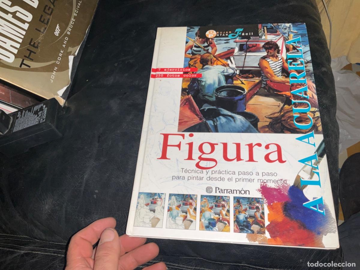 Libros de segunda mano: Figura a la acuarela, Parramon - Foto 1