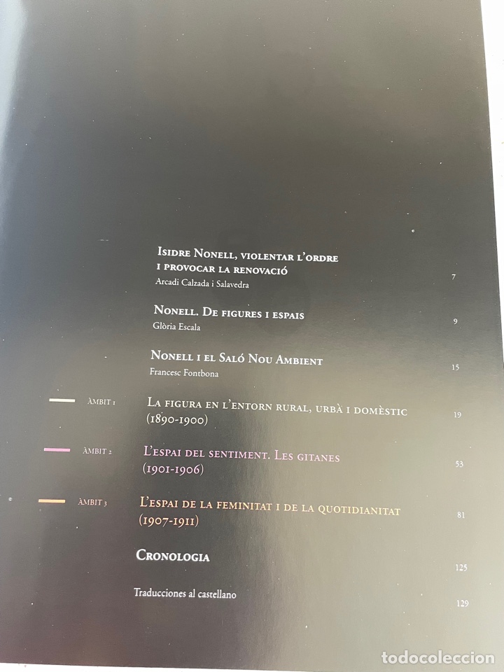 Libros de segunda mano: NONELL Figures i espais - Foto 3