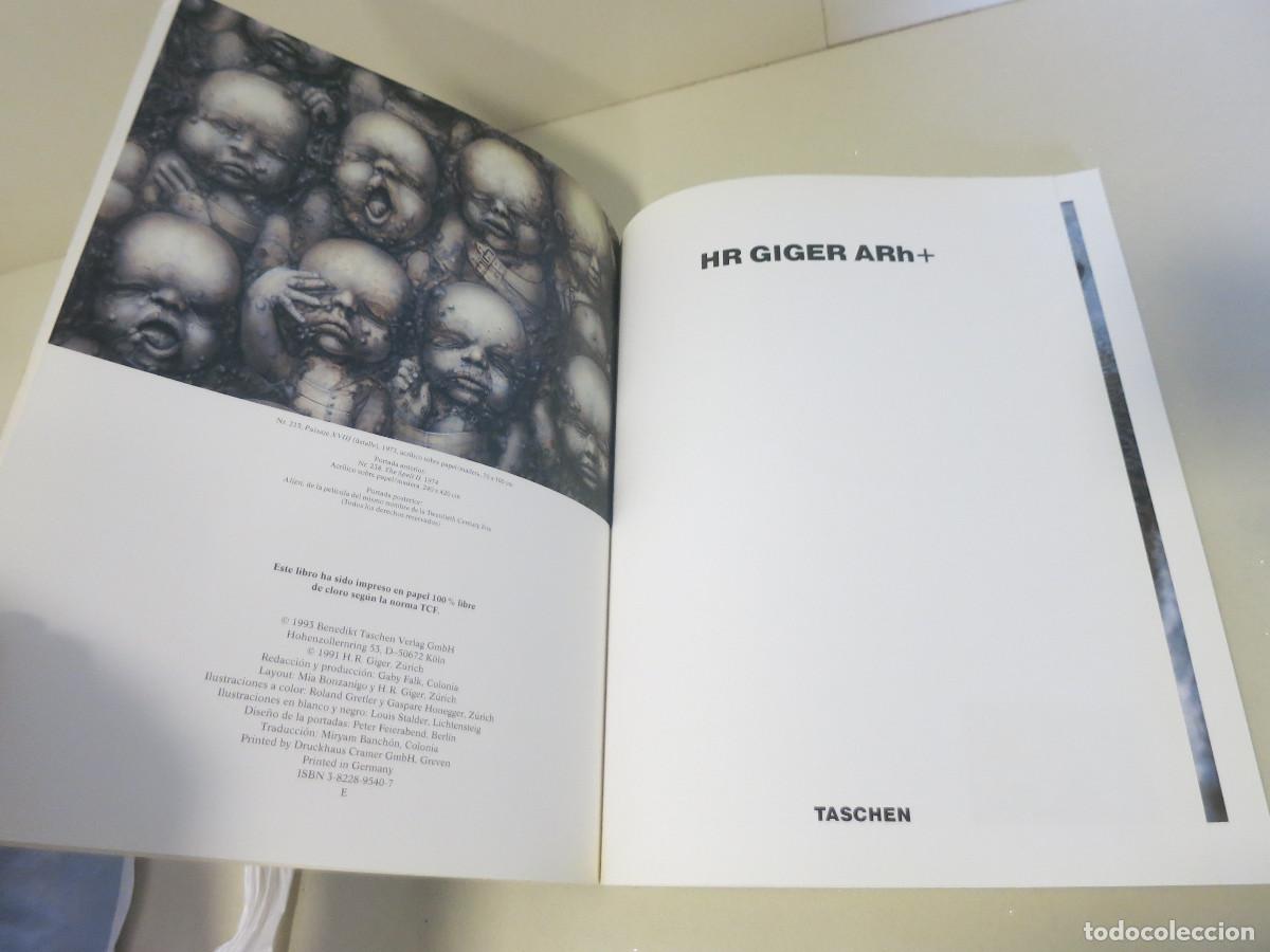 Libros de segunda mano: HR GIGER ARh+. TASCHEN, - Foto 4