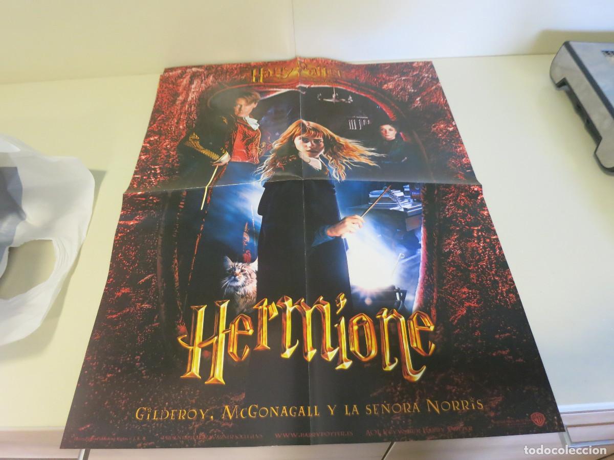 Libros de segunda mano: POSTER HARRY POTTER Y LA CAMARA SECRETA HERMIONE GILDEROY LA SE&Ntilde;ORA NORRIS