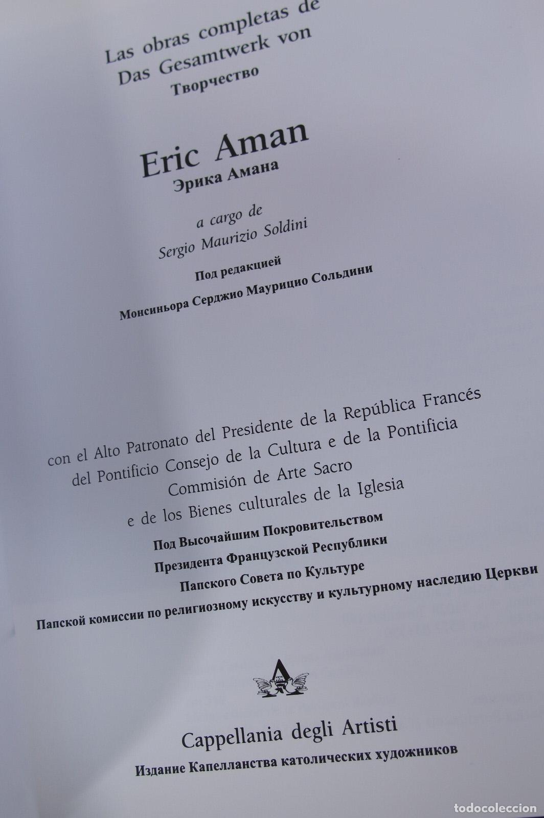 Libros de segunda mano: LAS OBRAS DE ERIC AMAN - Foto 2