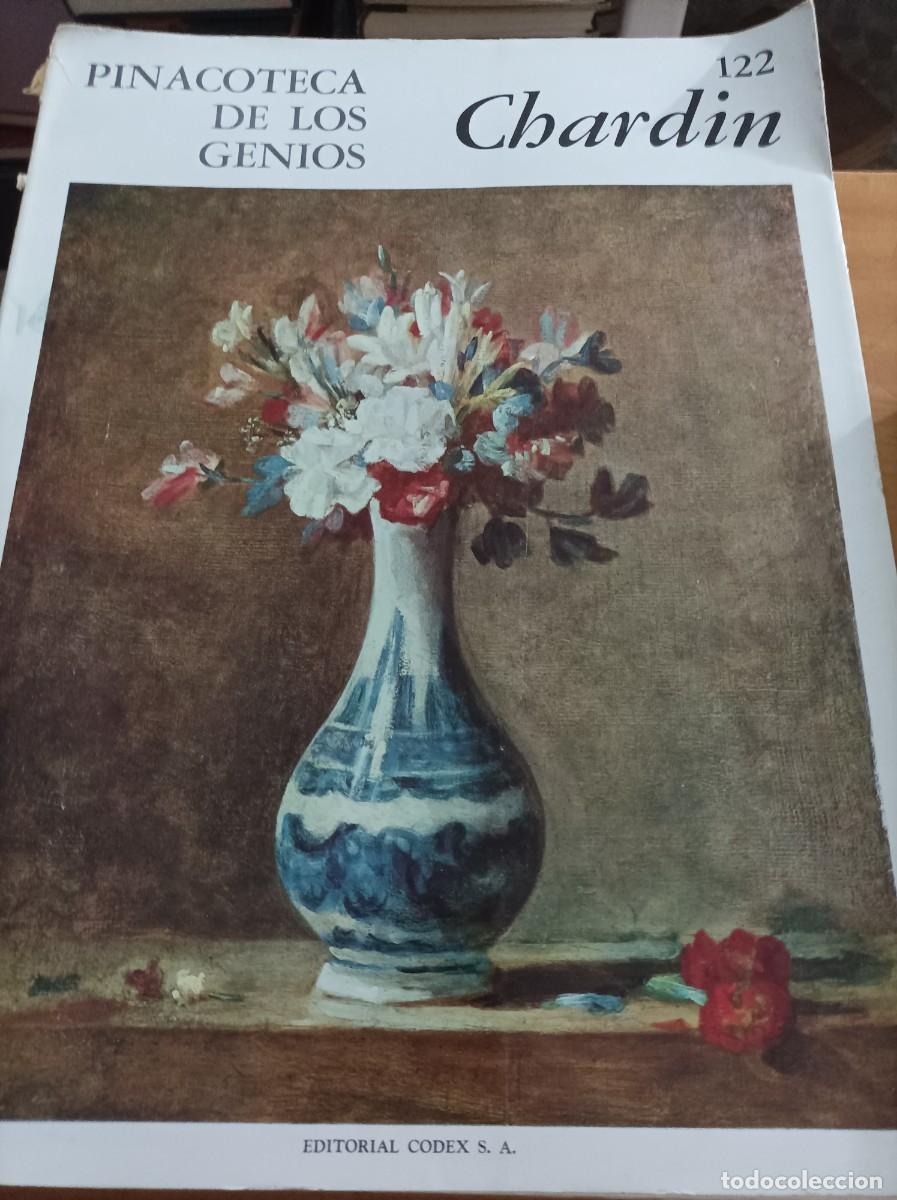 Libros de segunda mano: PINACOTECA DE LOS GENIOS CHARDIN 122, FRANCISCO VALCANOVER,EDIT.CODEX S.A. - Foto 1