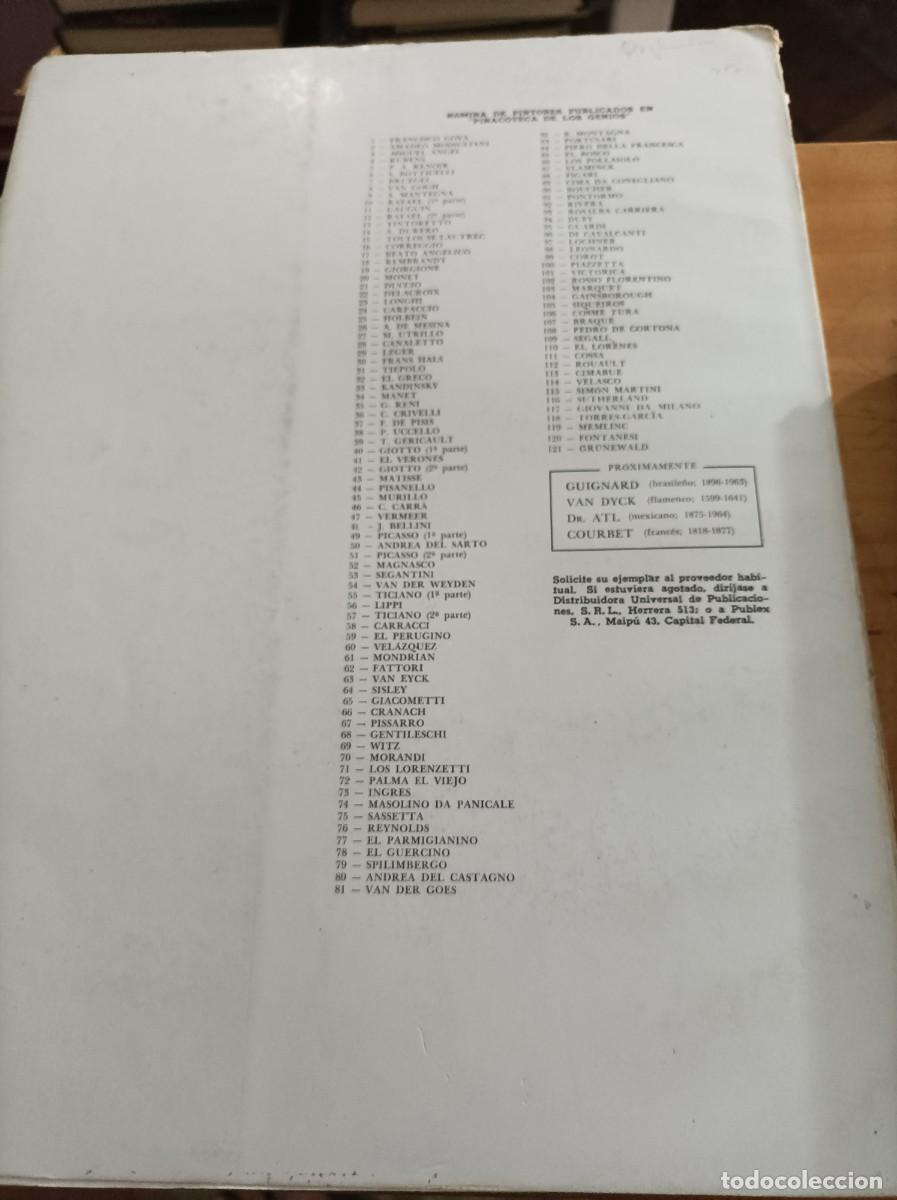 Libros de segunda mano: PINACOTECA DE LOS GENIOS CHARDIN 122, FRANCISCO VALCANOVER,EDIT.CODEX S.A. - Foto 2