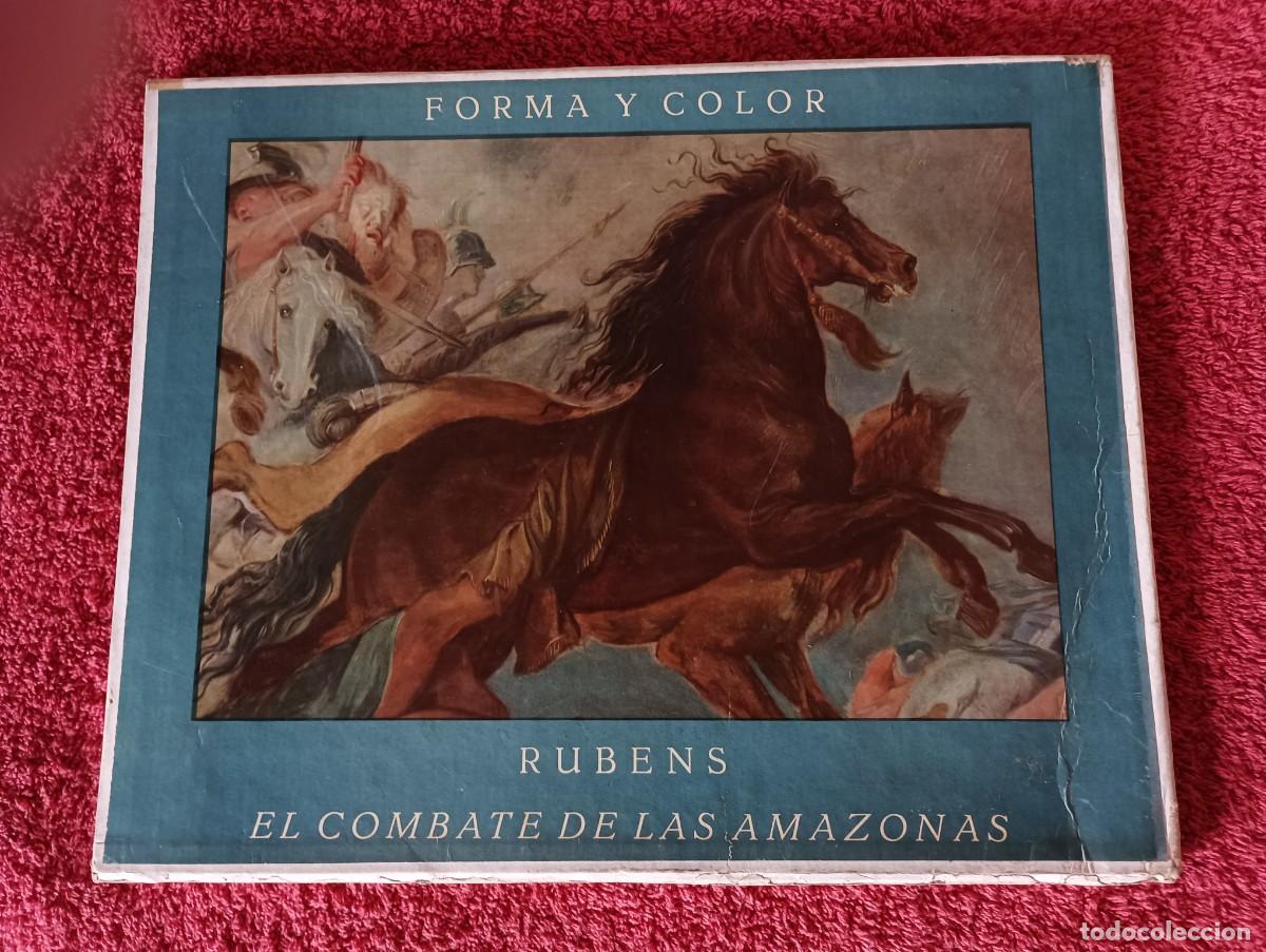 Libros de segunda mano: FORMA Y COLOR. RUBENS, EL COMBATE DE LAS AMAZONAS - Foto 1