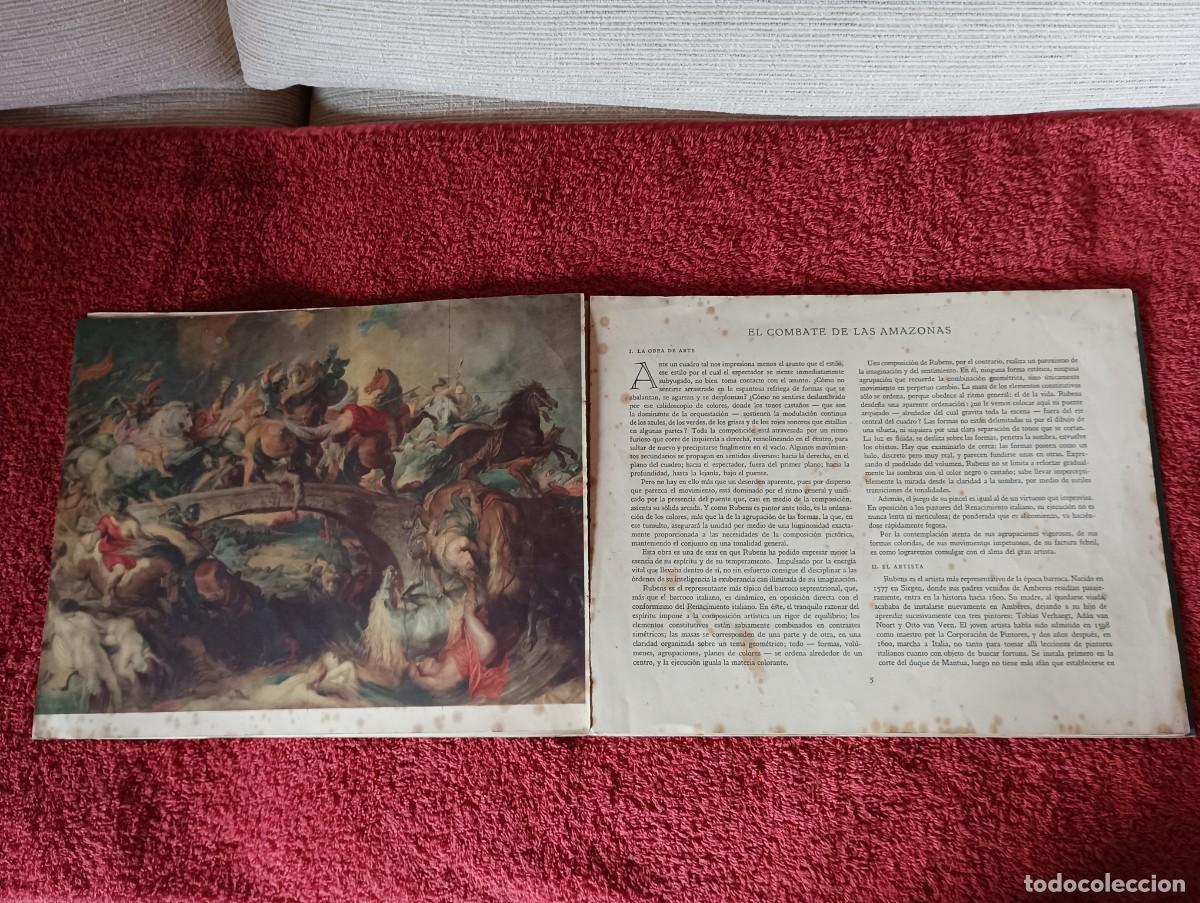 Libros de segunda mano: FORMA Y COLOR. RUBENS, EL COMBATE DE LAS AMAZONAS - Foto 7