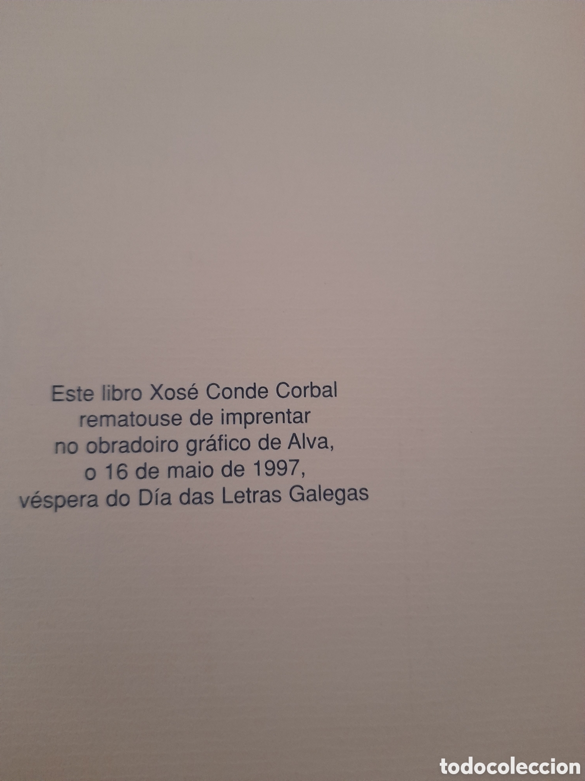 Libros de segunda mano: Libro, Xose Conde Corral - Foto 5