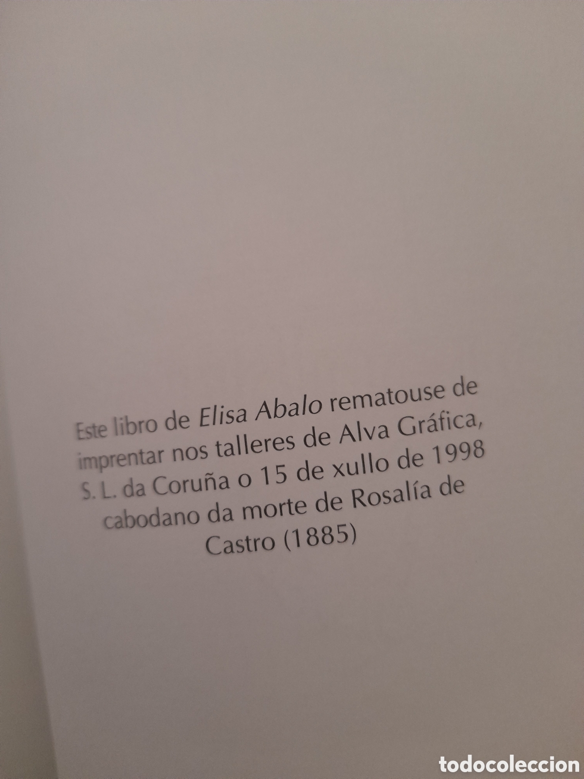 Libros de segunda mano: Libro, Elisa Abalo - Foto 5