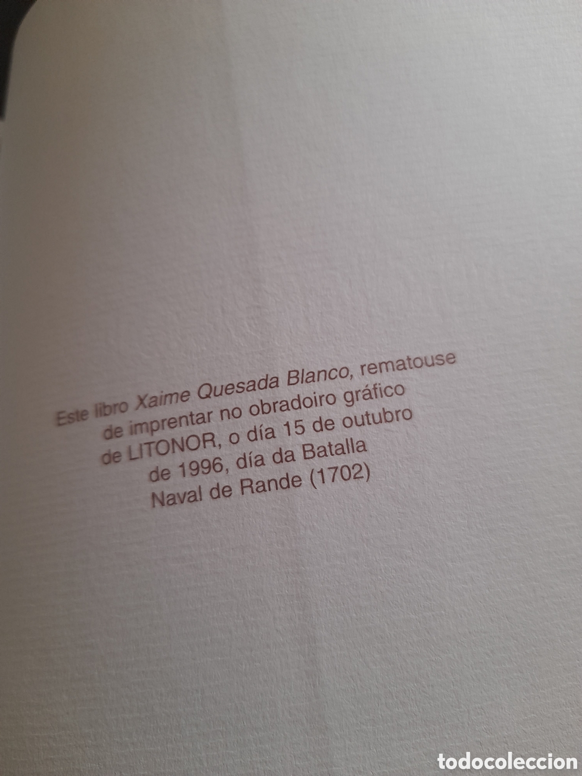Libros de segunda mano: Libro, Xaime Quesada Blanco - Foto 5