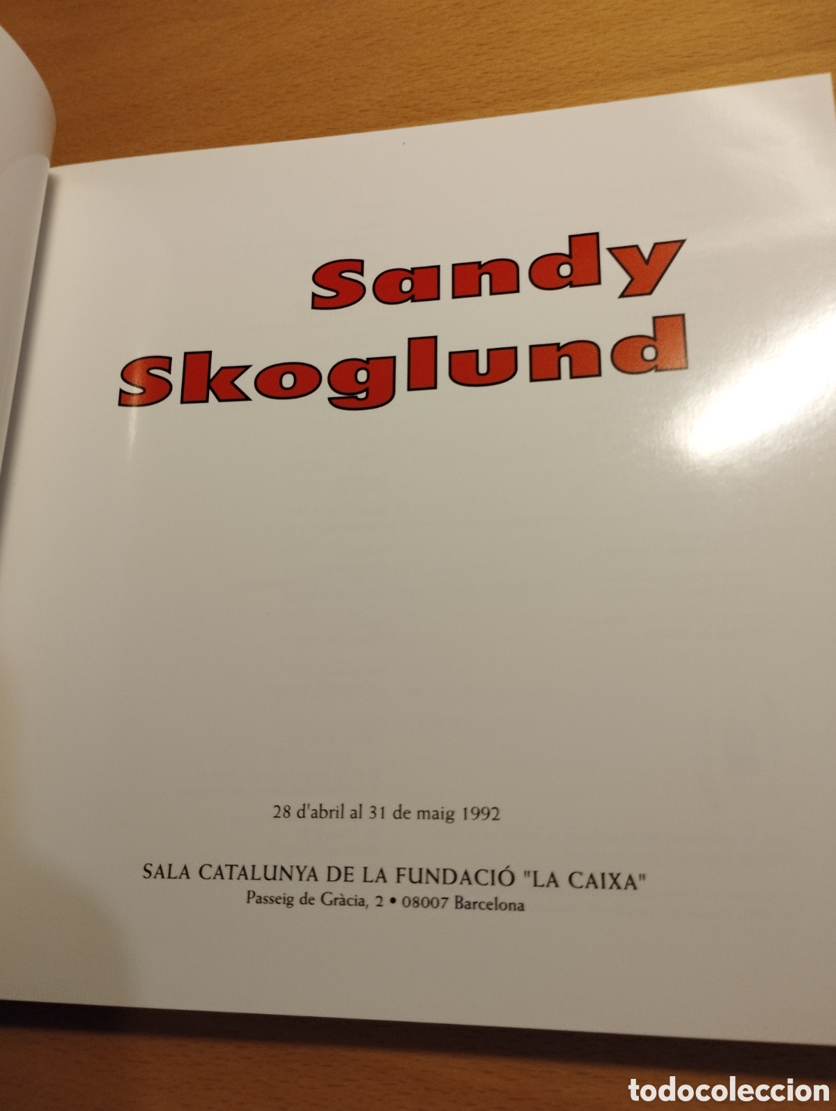 Libros de segunda mano: SANDY SKOGLUND (FUNDACI&Oacute; LA CAIXA) 1992 - Foto 2