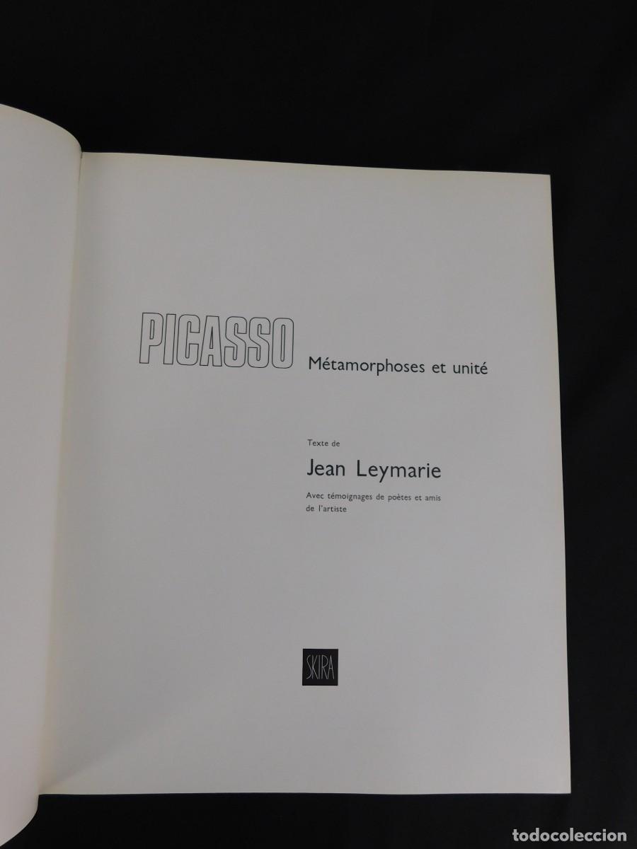 Libros de segunda mano: PICASSO - M&Eacute;TAMORPHOSES ET UNIT&Eacute; - Foto 4