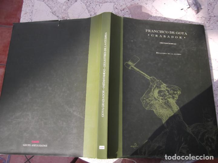Livres d'occasion: libro de gran formato, francisco de goya, grabador, instantaneas, desastres de la guerra, 30x40