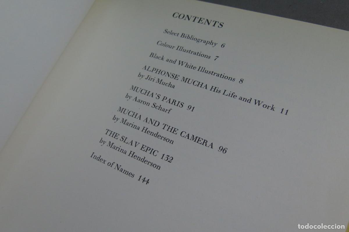 Libros de segunda mano: Alphonse Mucha: Revised Enlarged Edition. Mucha - Foto 2