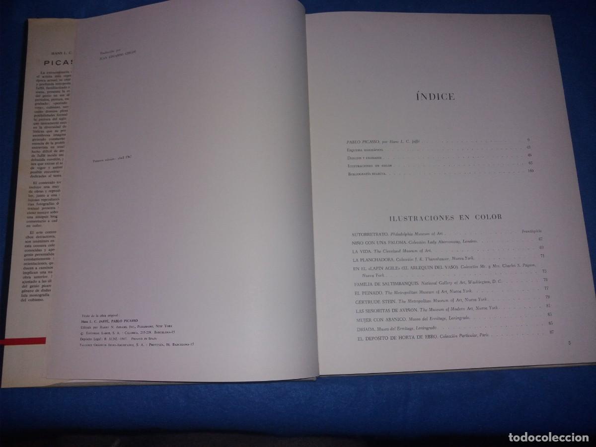 Libros de segunda mano: PICASSO, EDITORIAL LABOR. 1&ordf; EDICI&Oacute;N 1967 - Foto 5