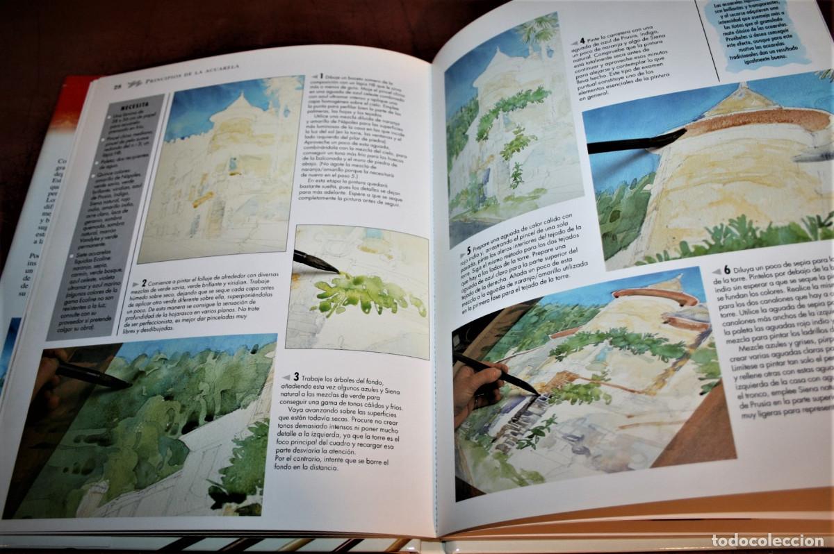Libros de segunda mano: T&Eacute;CNICAS CREATIVAS, ACUARELA - LIBSA 2001 - Foto 4