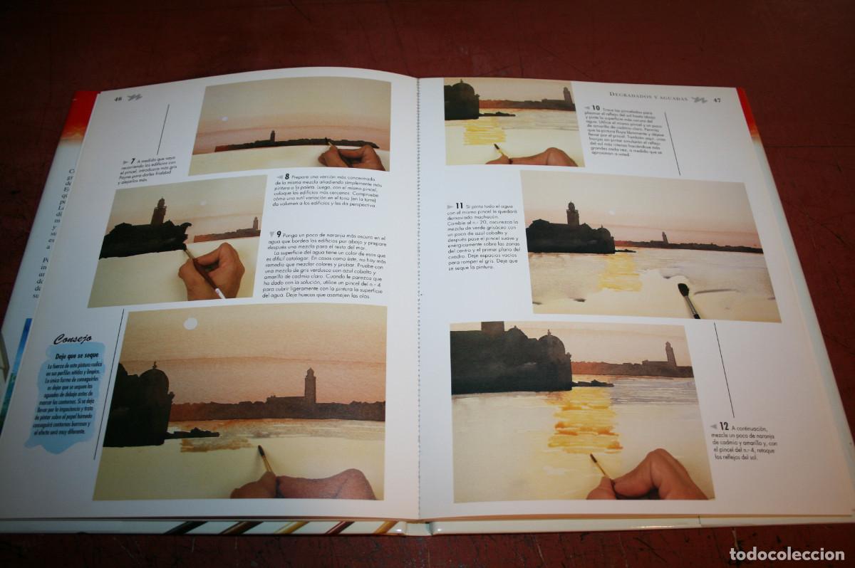 Libros de segunda mano: T&Eacute;CNICAS CREATIVAS, ACUARELA - LIBSA 2001 - Foto 5