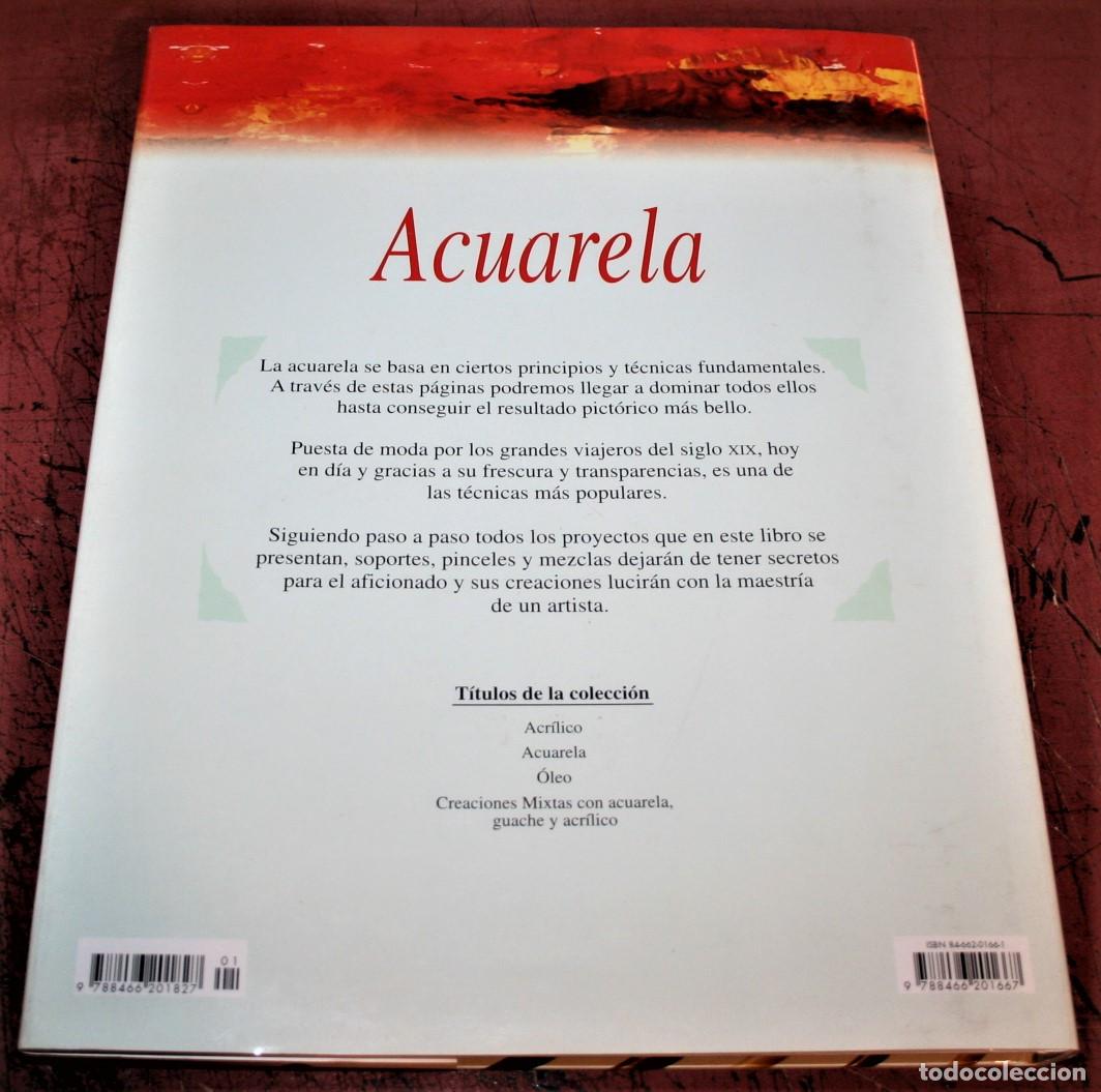 Libros de segunda mano: T&Eacute;CNICAS CREATIVAS, ACUARELA - LIBSA 2001 - Foto 8