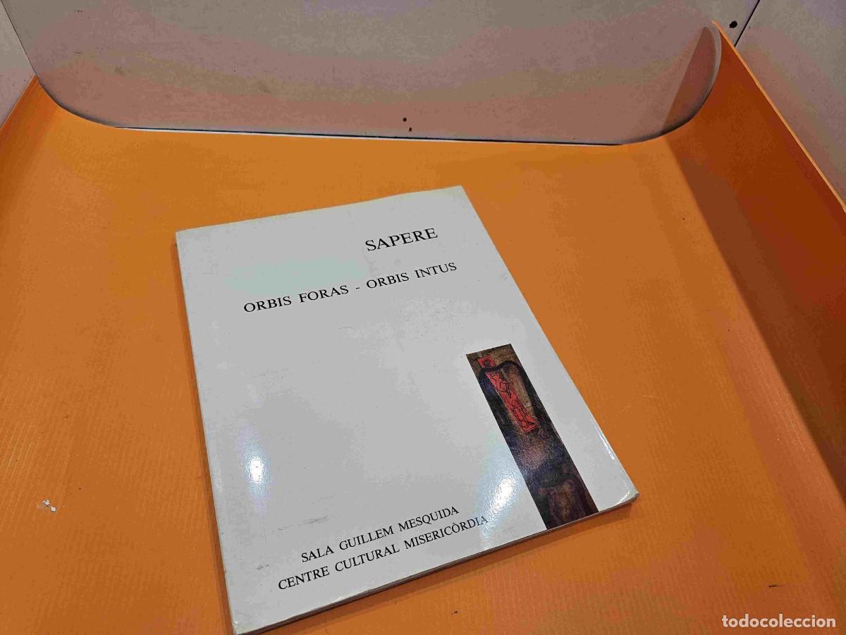 Libros de segunda mano: LIBRO DEL PINTOR HORACIO SAPERE ORBIS FORA-ORBIS INTUS - Foto 1