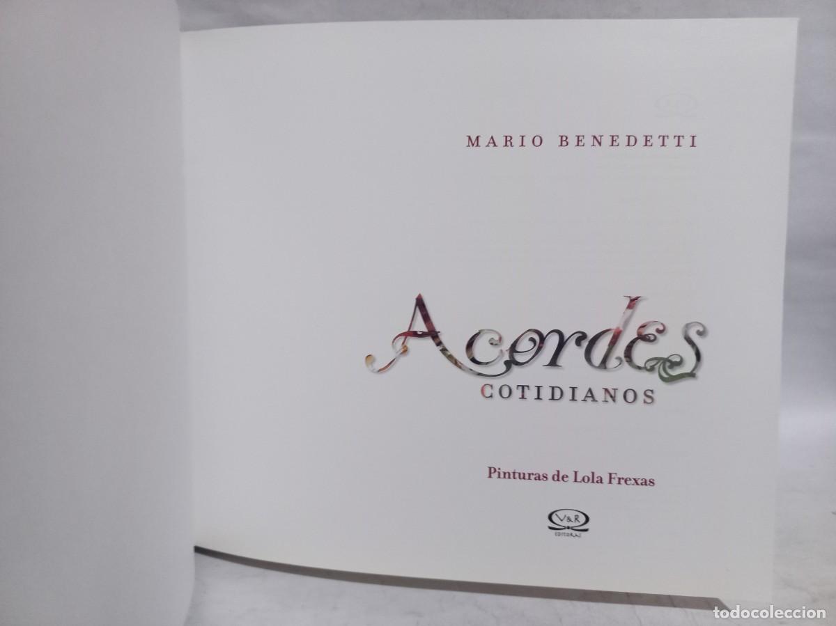 Libros de segunda mano: Mario Benedetti - Acordes Cotidianos - 2013 - Foto 2