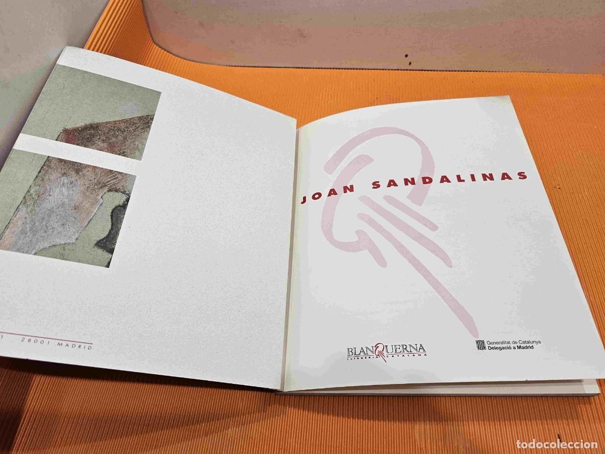 Libros de segunda mano: LIBRO CATALOGO EXPOSICION JOAN SANDALINES - Foto 2