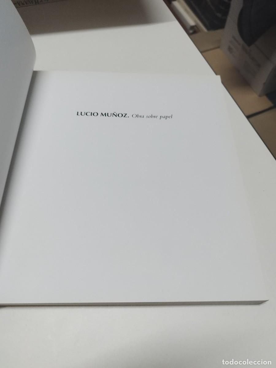 Libros de segunda mano: Lucio Mu&ntilde;oz obra sobre papel. Museo Sofia. - Foto 2