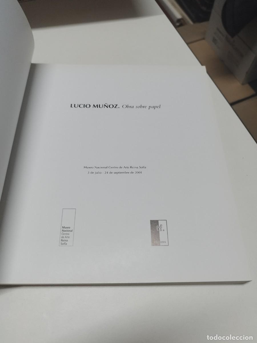 Libros de segunda mano: Lucio Mu&ntilde;oz obra sobre papel. Museo Sofia. - Foto 4