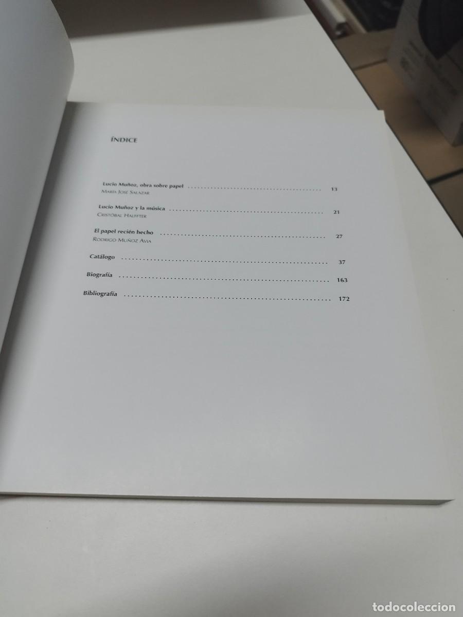 Libros de segunda mano: Lucio Mu&ntilde;oz obra sobre papel. Museo Sofia. - Foto 5