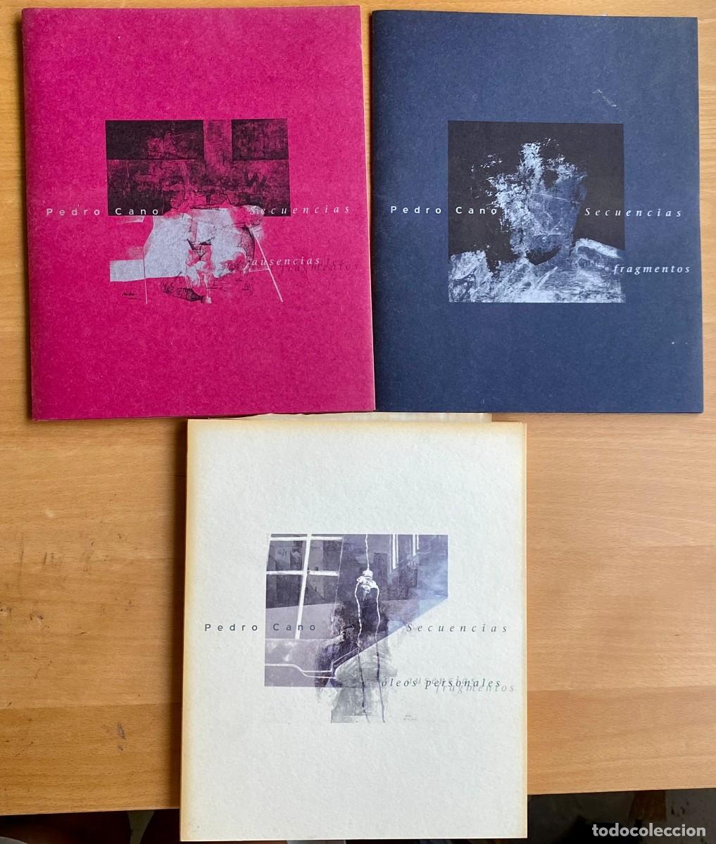 Libros de segunda mano: Pedro Cano, Secuencias. 3 vols. - Foto 1