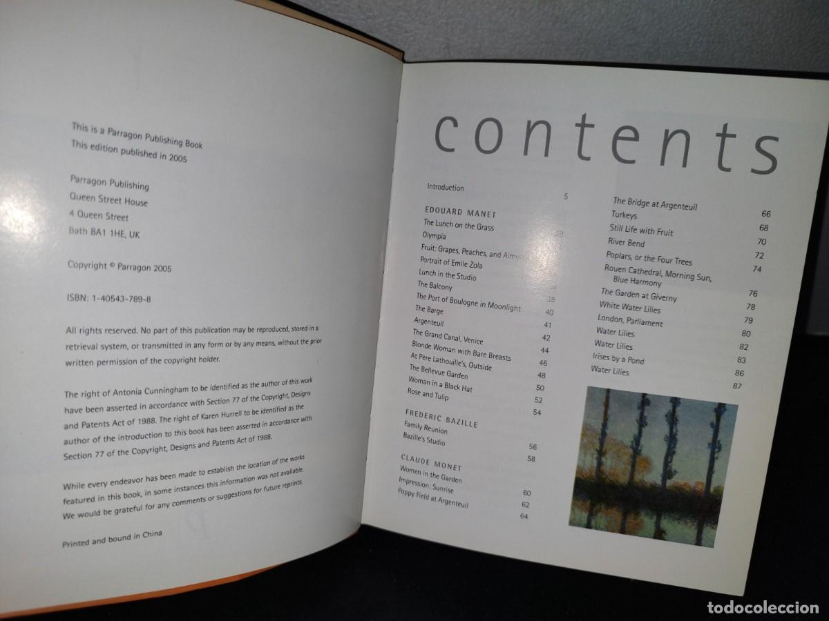 Libros de segunda mano: 54- IMPRESSIONISTS - ANTONIA CUNNINGHAM - 2005 - Foto 4