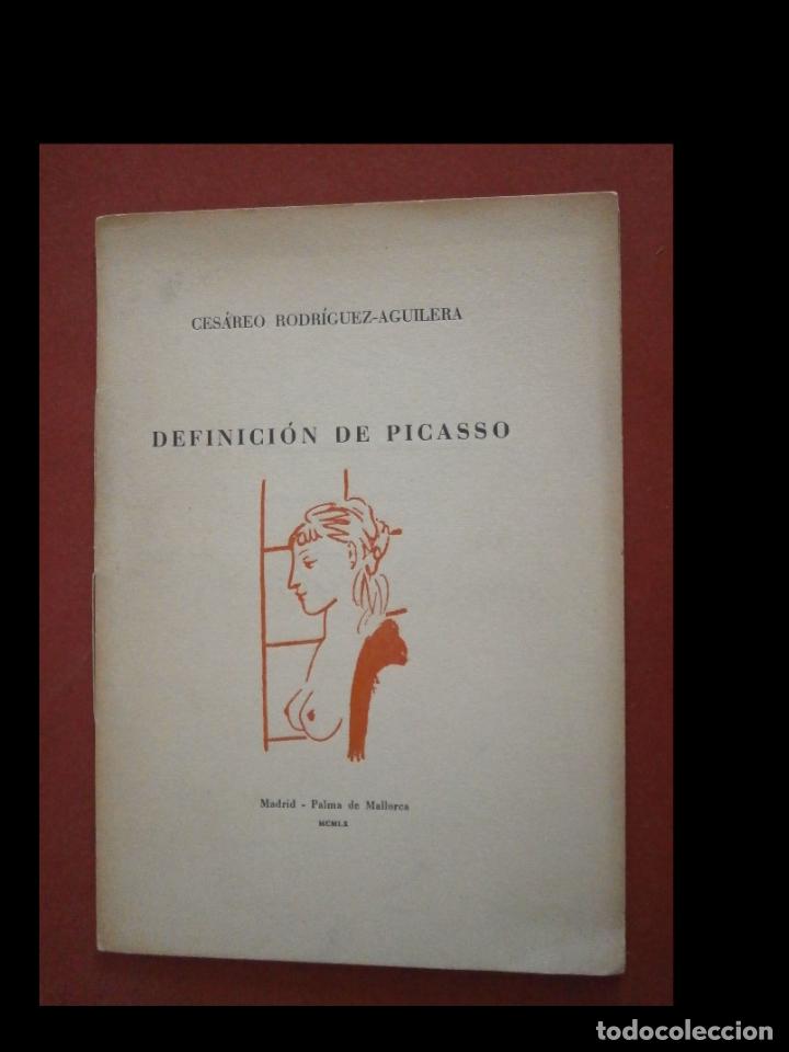 Libri di seconda mano: Definici&oacute;n de Picasso. Ces&aacute;reo Rodr&iacute;guer-Aguilera.