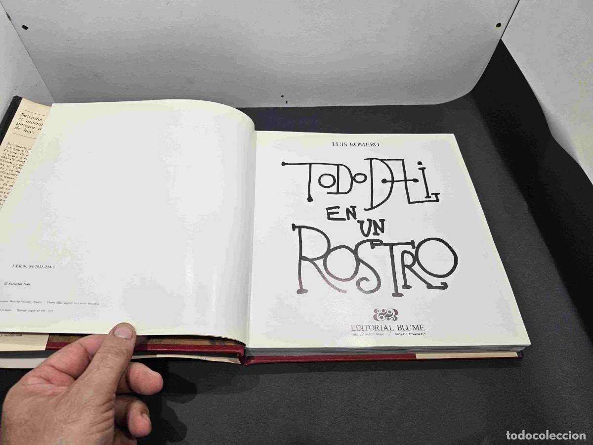 Libros de segunda mano: LIBRO DALI TODO EN UN ROSTRO ED BLUME 1975 - Foto 2