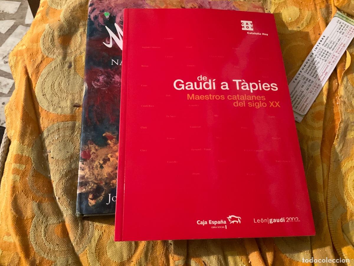 Libros de segunda mano: DE GAUDI a TAPIES, MAESTROS CATALANES DEL SIGLO XX,