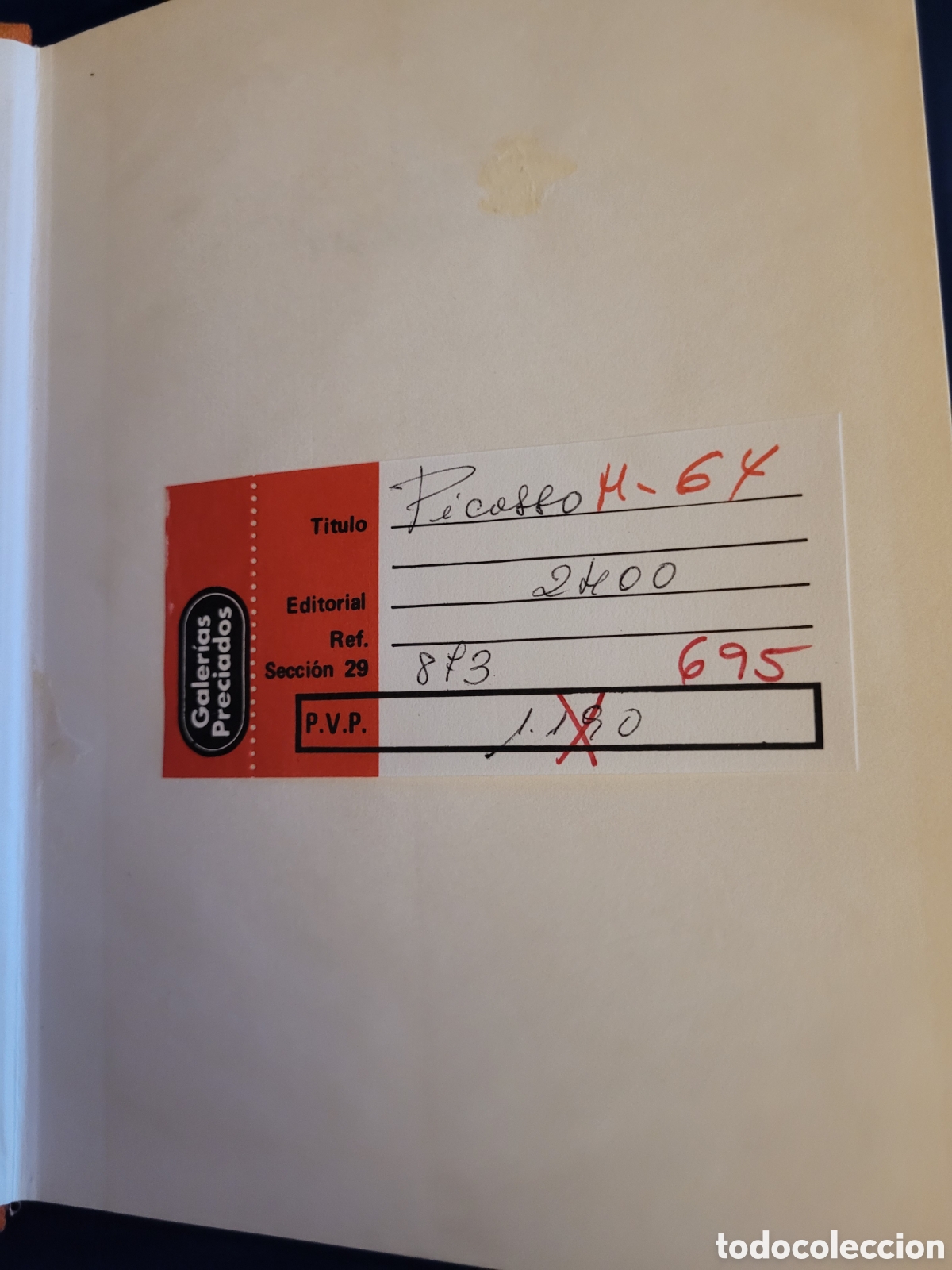 Libros de segunda mano: PICASSO # PIERRE DAIX # DAIMON 1972 - Foto 2