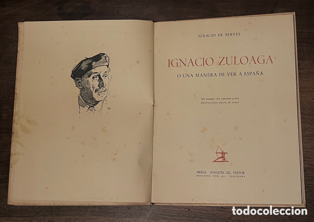 Libros de segunda mano: ZULOAGA - IGNACIO DE BERYES - 1947 - Foto 2