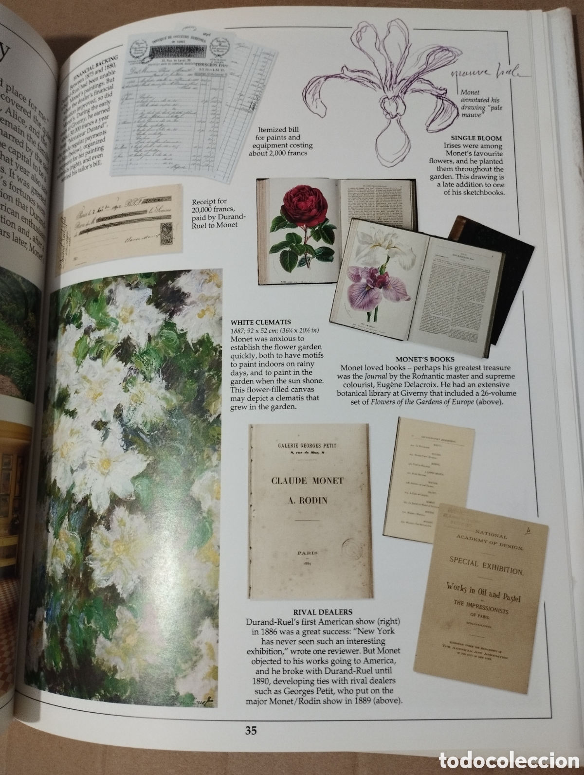 Libros de segunda mano: MONET (JUDE WELTON) EDICI&Oacute;N INGLESA - Foto 6