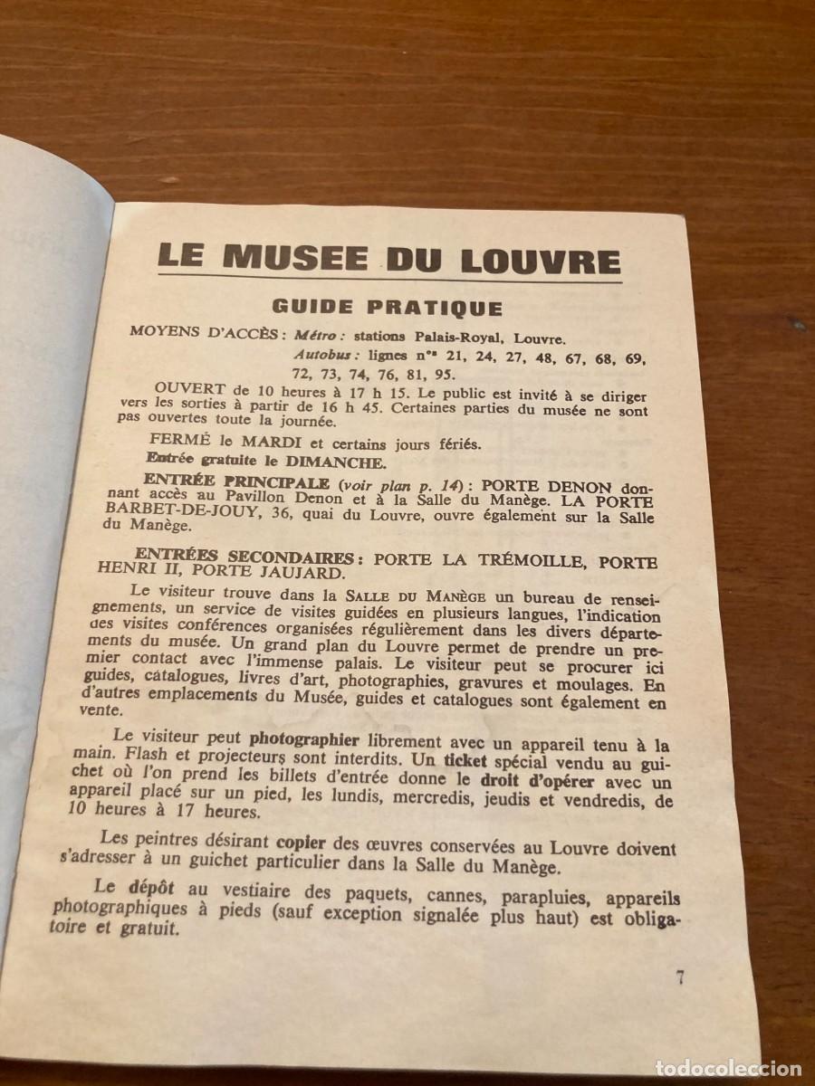 Libros de segunda mano: MUSEE DU LOUVRE / GUIDE GENERAL / CONS416 - Foto 5