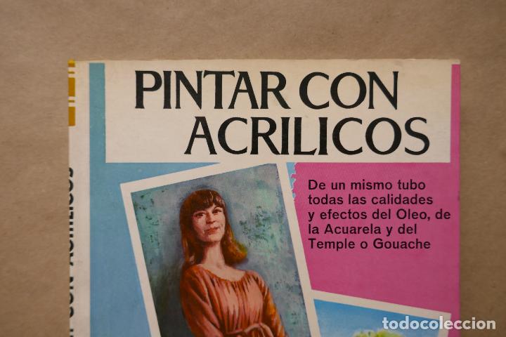 Libros de segunda mano: PINTAR CON ACRILICOS - Foto 2