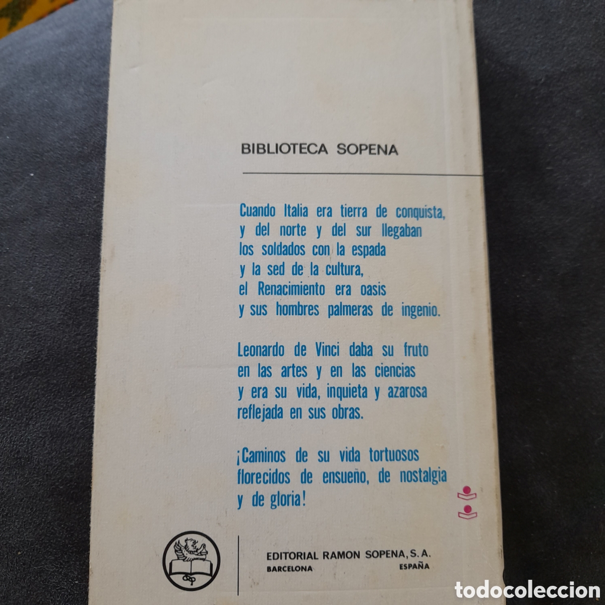Libros de segunda mano: Leonardo de Vinci. Carmi&ntilde;a Verdejo - Foto 2