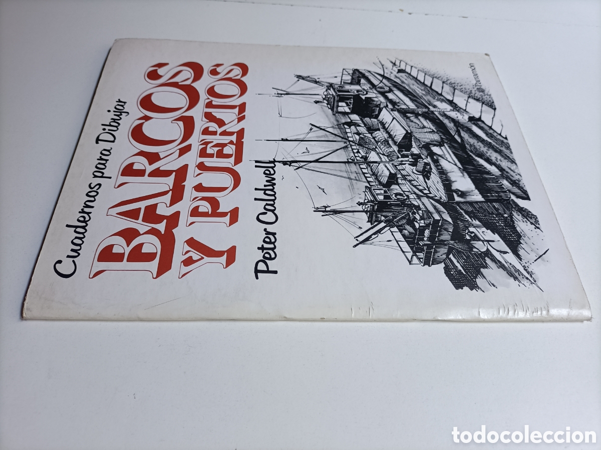 Libros de segunda mano: Cuadernos para dibujar barcos y puertas... T&eacute;cnicas pintura